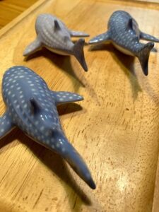 ごちそうさまを聞いて帰ってゆく箸置き