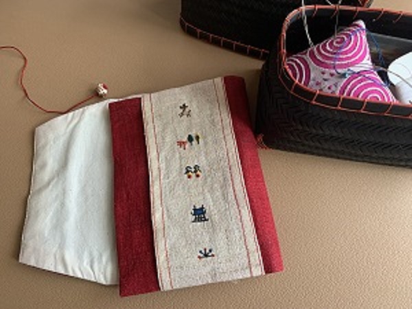 修理したブックカバー2